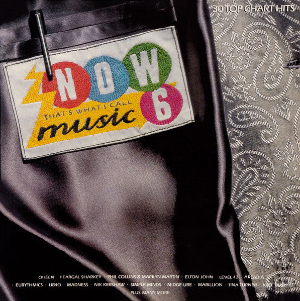 Image of Front Cover of 2xLP - VG/VG - VARIOUS, Now That's What I Call Music 6 (Virgin EMI; NOW 6, UK 1985, Gatefold, 2 Now Inners, EMI Pressing, Correct Track 3 Publisher Credit), ,  - 2416070C