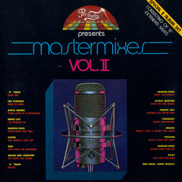Image of Front Cover of CD - VG+/VG+ - VARIOUS, Prelude Mastermixes Volume II (Unidisc; SPLK2-8015, Canada 1995, Jewel Case), ,  - 2416288C