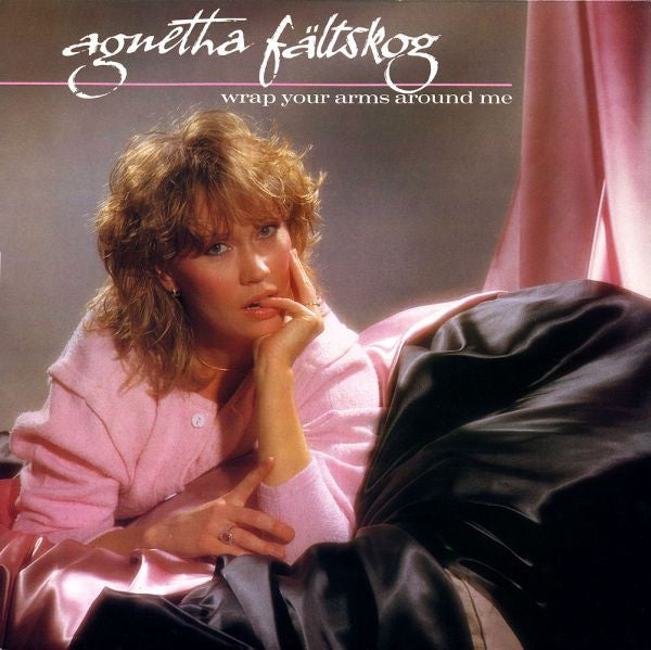 Image of Front Cover of LP - VG/VG - AGNETHA F LTSKOG, Wrap Your Arms Around Me (Epic; EPC 25505, UK 1983, Inner), Strong VG,  - 2416098C