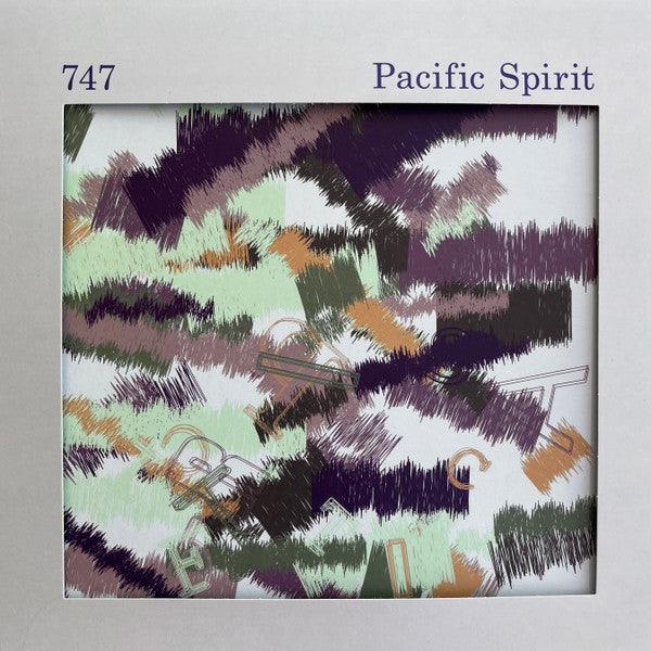 Image of Front Cover of 2xLP - EX/EX - 747, Pacific Spirit (Aquaregia ; AQR026, Canada 2025, Die Cut Sleeve), ,  - 2446129S
