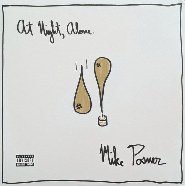 Image of Front Cover of 2xLP - VG+/VG+ - MIKE POSNER, At Night, Alone. (Island Records; B0024705-01, US 2016, White Vinyl), ,  - 2446131S