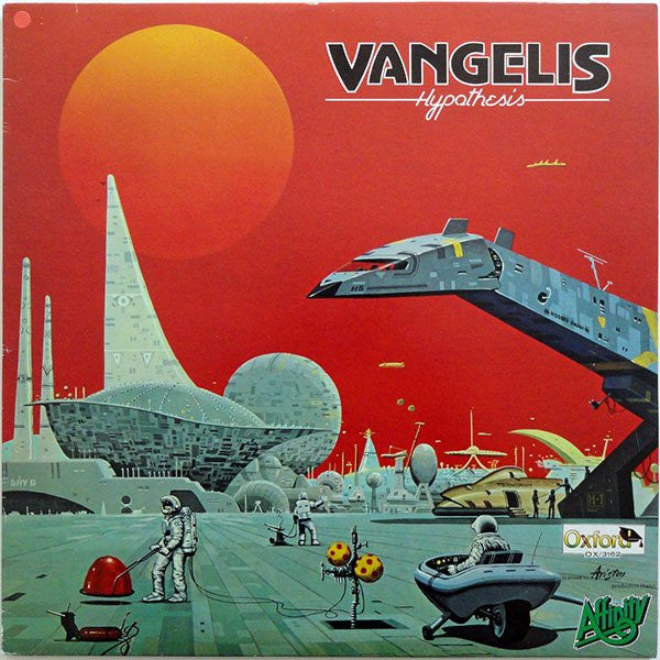 Image of Front Cover of LP - VG/VG+ - VANGELIS, Hypothesis (Oxford; OX/3162, Italy 1980 Reissue), Edge and Ring Wear,  - 2446133S