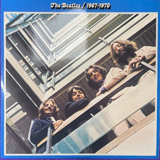 Image of Front Cover of 2xLP - VG/VG - THE BEATLES, 1967-1970 (Apple Records; PCSP 718, UK 1973, Laminated Gatefold Sleeve, 2 Inners With Four Cut Corners), ,  - 2416384C