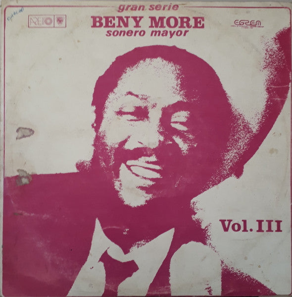 Image of Front Cover of LP - VG/EX - BENY MOR , Sonero Mayor Vol. III (Areito; LD-3663, Cuba 1982), Ringwear on sleeve. Evidence of previous price sticker.,  - 2426086E