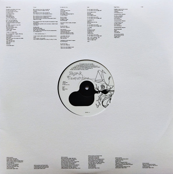 Image of Label Cover of LP - NEW/NEW - BJ RK, Vespertine (One Little Independent Records; TPLP101, UK & US 2022, Gatefold, 2 Inners), ,  - 2436160E