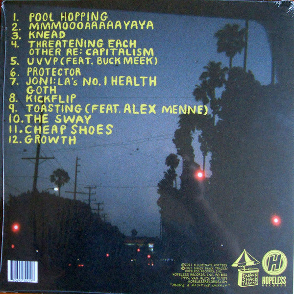 Image of Back Cover of LP - NEW/NEW - ILLUMINATI HOTTIES, Let Me Do One More (Hopeless Records; HR-3020-1, Europe 2021), ,  - 2436164E