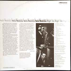 Image of Back Cover of LP - VG/VG+ - LEE KONITZ, Spirits (Milestone; MSP-9038, US ), Light ringwear. wear to edges of sleeve.,  - 2426090E