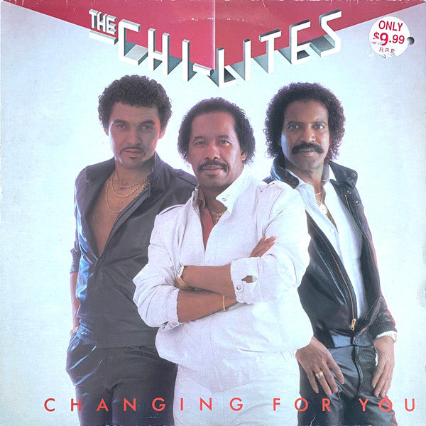 Image of Front Cover of LP - G+/VG - THE CHI-LITES, Changing For You (R & B Records; RBLP 1003, UK 1983), Sleeve worn in places, creased, small areas of damage,  - 2416424C