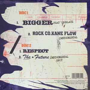 Image of Back Cover of 2x7" - EX/VG+ - DE LA SOUL, Bigger / Respect (BMG; 964143111, Worldwide 2025, Gatefold), ,  - 2416295C