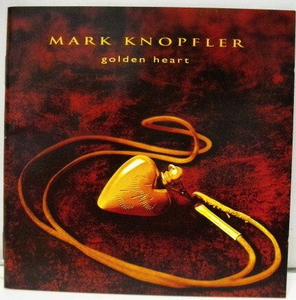 Image of Back Cover of CD - VG/VG+ - MARK KNOPFLER, Golden Heart (Vertigo; GOLD 1, UK 1996, Box Set), no sticker, Promo box set including:2 pc interactive press kit floppy discs1 black and white photo2 film negatives in a gold cardboard frame1 sticker1 luxury rice paper booklet - 2456111S