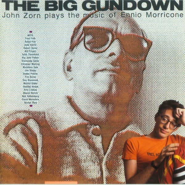 Image of Front Cover of CD - VG+/VG+ - JOHN ZORN PLAYS THE MUSIC OF ENNIO MORRICONE, The Big Gundown (Elektra Nonesuch; 7559-79139-2, Europe 1986, Jewel Case), ,  - 2456114S
