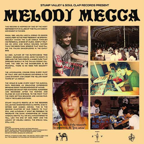 Image of Back Cover of 12" - VG+/VG - STUMP VALLEY, Melodj Mecca (Soul Clap Records; SCR1264, US 2021, Picture Sleeve), ,  - 2416428C