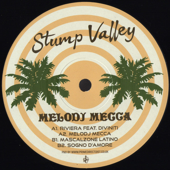 Image of Label Cover of 12" - VG+/VG - STUMP VALLEY, Melodj Mecca (Soul Clap Records; SCR1264, US 2021, Picture Sleeve), ,  - 2416428C