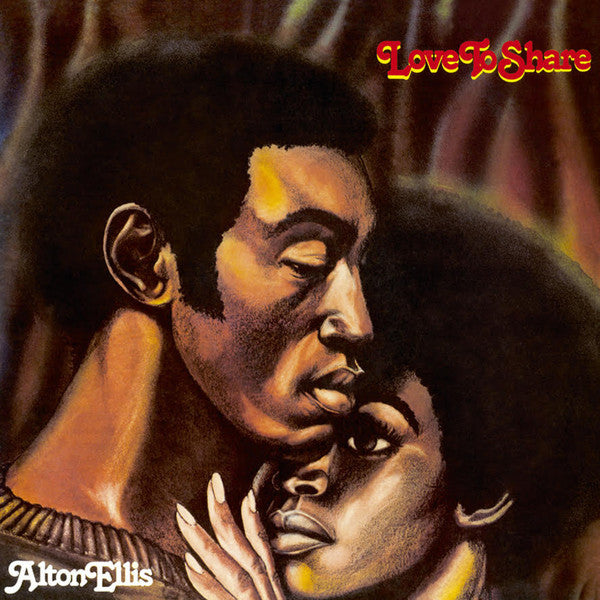 Image of Front Cover of LP - VG/VG - ALTON ELLIS, Love To Share (Radiation Roots; RROO310, Italy 2017 Reissue), Hairlines, feint ring wear,  - 2446168S