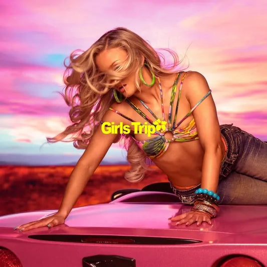 Image of Front Cover of LP - NEW/NEW - ZARA LARSSON, Midnight Sun: Girls Trip (RCA; 19958444751, UK 2026, Yellow & Pink Colour Vinyl), , Multi-platinum chart–topping global pop powerhouse Zara Larsson kicks her boldest era yet into overdrive with her heavily anticipated new album Midnight Sun. Created over the last year with frequent collaborator MNEK, alongside producer Margo XS and songwriter Helena Gao, this album is her best work to-date. Its storytelling bursts with truth and vulnerability, plumbing th