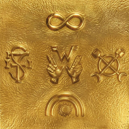 Image of Front Cover of LP - NEW/NEW - WEEZER, Weezer (Warner Records; 0093624818670, UK 2026, Gold Vinyl), , Weezer returns with a new colour in their arsenal for Weezer – their 20th album over their monumental, decades-long run. The new album is hands down the band’s most collaborative. They all took turns contributing songs; they all took turns writing ON songs together. Produced by Kenneth Blume and Klas Ahlund, Weezer is already shaping up to be another standout in the band’s incredible, timeless catal