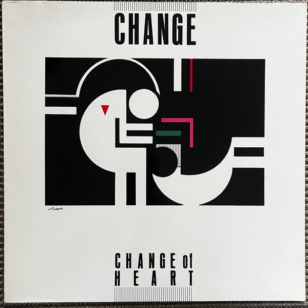 Image of Front Cover of LP - VG/G+ - CHANGE, Change Of Heart (WEA; 240 439-1, UK & Europe 1984), Edge Wear, Split Spine,  - 2246209S