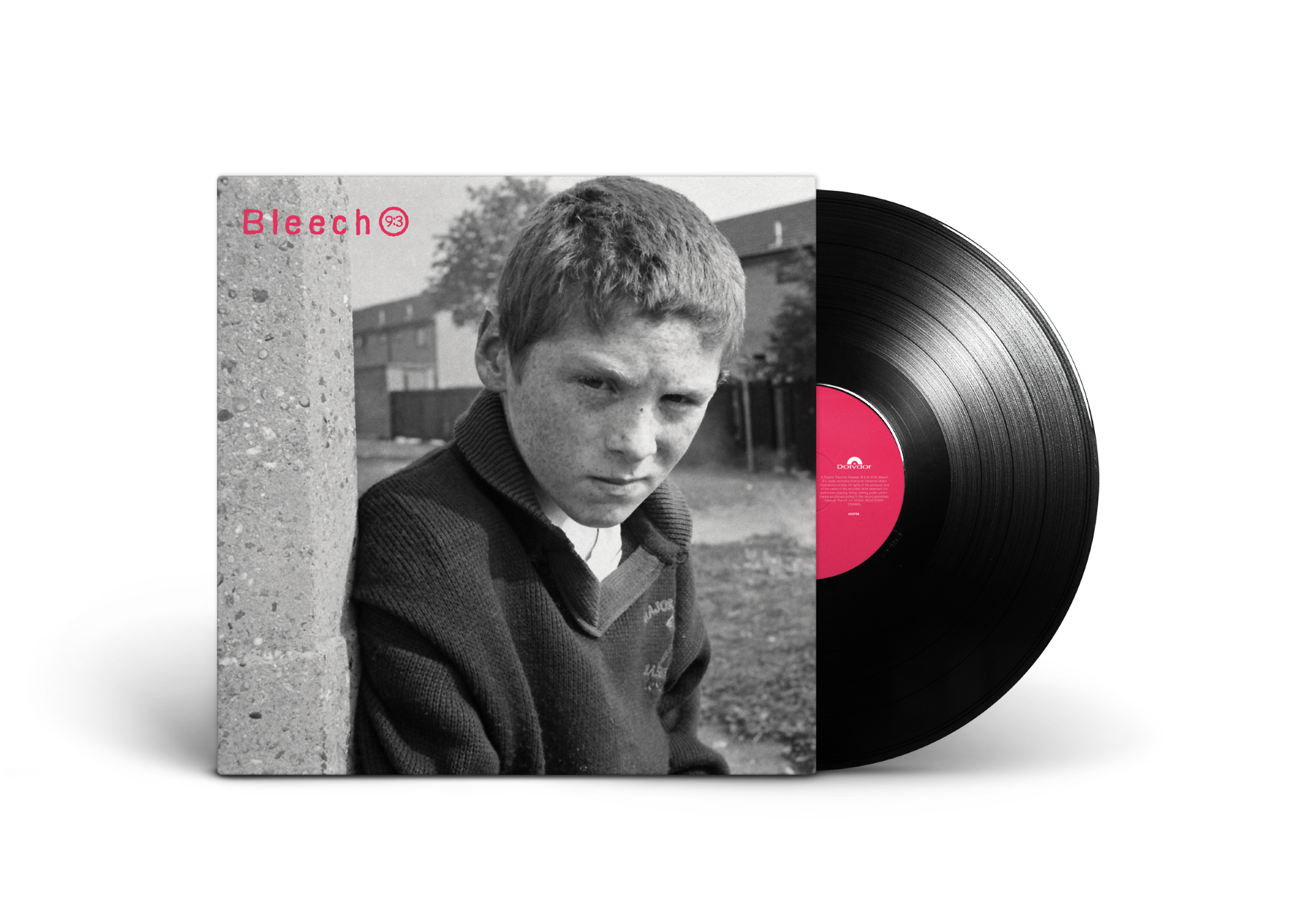 Image of Back Cover of LP - NEW/NEW - BLEECH 9:3, Bleech 9:3 (Polydor; 5796510, UK 2026, Limited Edition Black ), , Following an initial pressing which sold out in minutes, Bleech 9:3’s debut self titled EP is released on black vinyl on 19th June. The limited edition 12” includes the singles Jacky, Underrated, Cannonball and Ceiling alongside No Surprise. Headed up by Baz Quinlan (vocals/guitar) and Sam Duffy (guitar) - the pair met at AA, where Baz became Sam's sponsor. The moved from Dublin to London toge