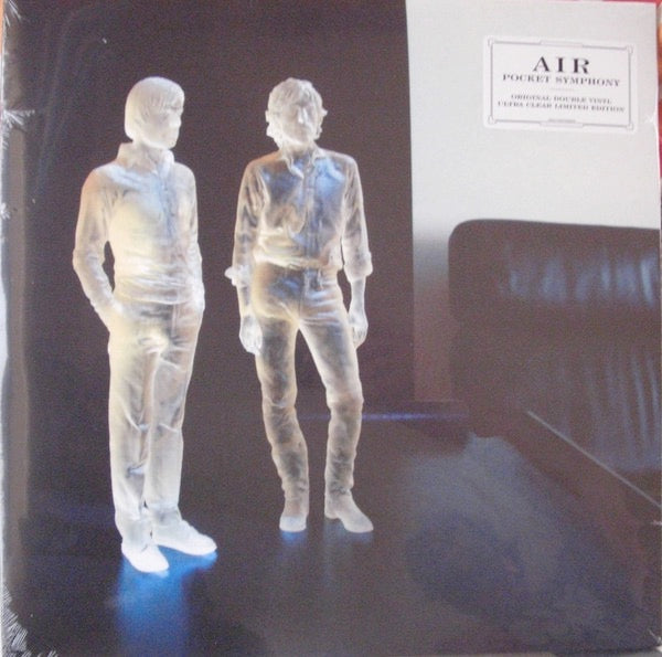 Image of Front Cover of 2xLP - NEW/NEW - AIR, Pocket Symphony (Warner; 5021732765925, Europe 2026 Reissue, Gatefold, 2 Inners & Insert, Ultra Clear Vinyl), , Originally released in 2007 and produced by long-time collaborator Nigel Godrich, this album represents a refined and introspective milestone in Air's career. The record masterfully blends delicate electronics with traditional Japanese instrumentation, creating a soundscape that is both intimate and cinematic. - 2656008S