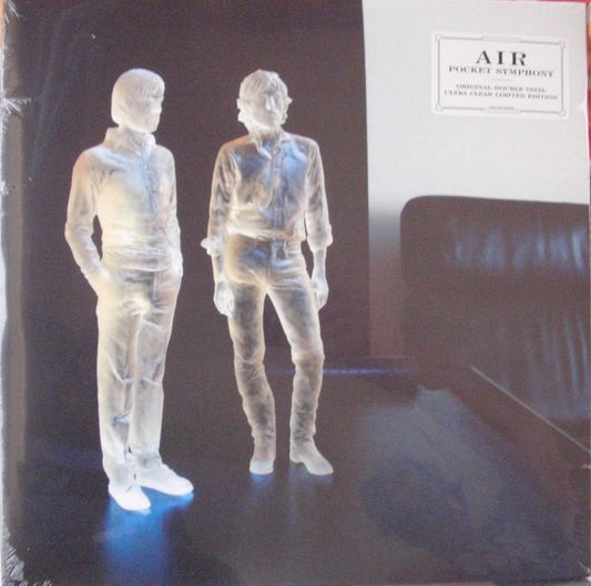 Image of Front Cover of 2xLP - NEW/NEW - AIR, Pocket Symphony (Warner; 5021732765925, Europe 2026 Reissue, Gatefold, 2 Inners & Insert, Ultra Clear Vinyl), , Originally released in 2007 and produced by long-time collaborator Nigel Godrich, this album represents a refined and introspective milestone in Air's career. The record masterfully blends delicate electronics with traditional Japanese instrumentation, creating a soundscape that is both intimate and cinematic. - 2656008S