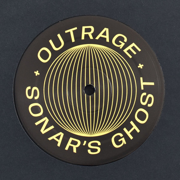 Image of Back Cover of 12" - VG+/VG+ - OUTRAGE & SONAR'S GHOST, FR040 (Future Retro London; FR040, UK 2024, Company Sleeve), ,  - 2446203S