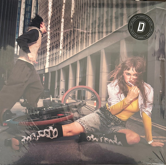 Image of Front Cover of LP - EX/EX - PUNCHBAG, I Am Obsessed / I Am Not Your Punchbag - Dinked Edition (Mute; NERD07 , UK 2026, Signed and Numbered A5 Dinked Insert, Temporary Tattoo, Transparent Yellow Vinyl Numbered Limited Edition of 400, Dinked Early Doors Edition ED07), ,  - 2446217S