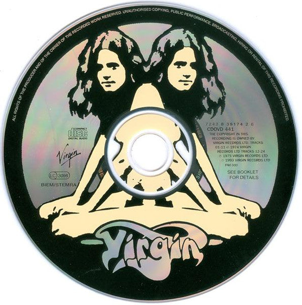 Image of Label Cover of CD - VG+/VG - SLAPP HAPPY, Casablanca Moon / Desperate Straights (Virgin; CDOVD 441, Europe Reissue, Jewel Case), ,  - 2416454C