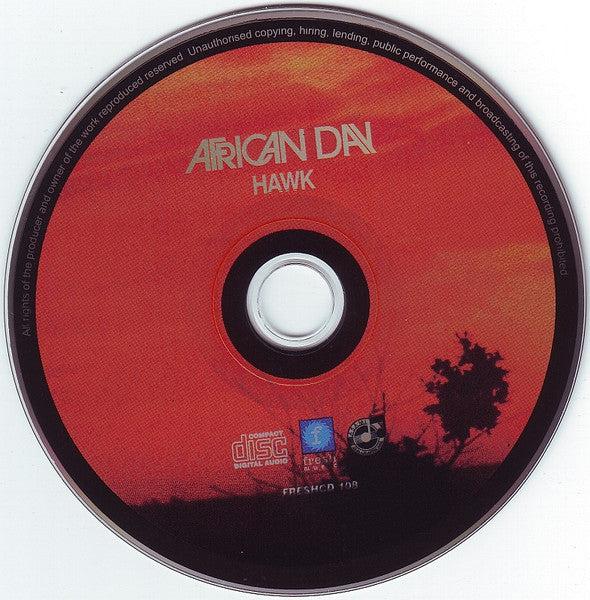 Image of Label Cover of CD - VG+/VG+ - HAWK, African Day (Fresh Music; FRESHCD 108, South Africa 2001, Jewel Case, Booklet), ,  - 2436252E