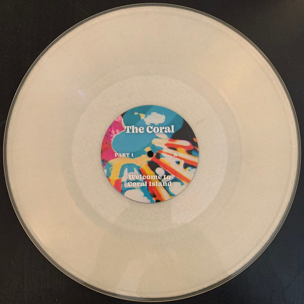 Image of Label Cover of 2xLP - VG+/VG+ - THE CORAL, Coral Island (Modern Sky UK; RO-001-LPXX, UK 2021, Gatefold, 2 Inners, Booklet, Insert, Dinked Edition, Signed Insert, With Purple 7", Clear Vinyl, Numbered.), No. 462. Corner crease to booklet. Very light wear to inners.,  - 2426206E