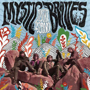 Image of Front Cover of LP - VG+/VG+ - MYSTIC BRAVES, Desert Island (Lolipop Records; S-89584, US 2018 Reissue, Insert), Light marks only. Corner bump.,  - 2426209E