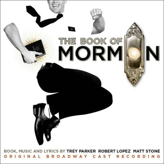 Image of Front Cover of 2xLP - NEW/NEW - TREY PARKER, ROBERT LOPEZ & MATT STONE, The Book Of Mormon OBCR (Ghostlight Records; 0791558462227, Europe 2026 Reissue, 2LP - 140g Black vinyl), , Original Broadway Cast recording of the wildly irreverent smash musical.  - 9404662C