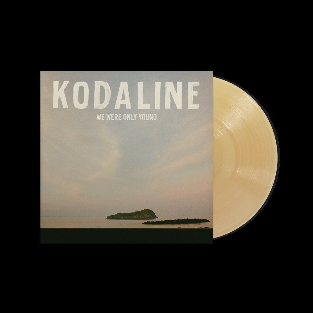 Image of Front Cover of LP - NEW/NEW - KODALINE, We Were Only Young (Concord; 7280457, Europe 2026, Indie Exclusive Translucent Tan), , After over a decade together, beloved Irish band Kodaline close a chapter with We Were Only Young, their fifth and final studio album. The title comes from the track of the same name - a bittersweet reflection on looking back at better times. “Like most songs I write, it comes from something real,” says lead singer Steve Garrigan. “That feeling of being part of something sp