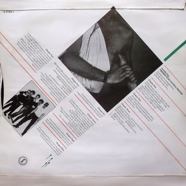 Image of Back Cover of 12" - VG/VG - FRANKIE GOES TO HOLLYWOOD, Relax (ZTT; 12 ZTAS 1, UK 1983, Two Bodies Sleeve With Island Logo On Rear, A4 U/B3 U 3rd Press. "U.S. Mix" (7:20) Not "Sex Mix" Stated On Labels), ,  - 2416512C