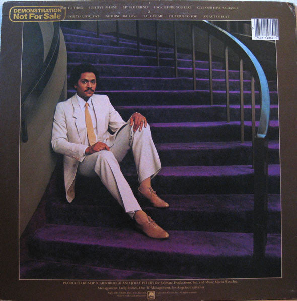 Image of Back Cover of LP - VG+/VG - ROCKIE ROBBINS, I Believe In Love (A&M Records ; SP-4869, US 1981, Inner), Superficial marks only, plays VG/VG+.,  - 2246247S