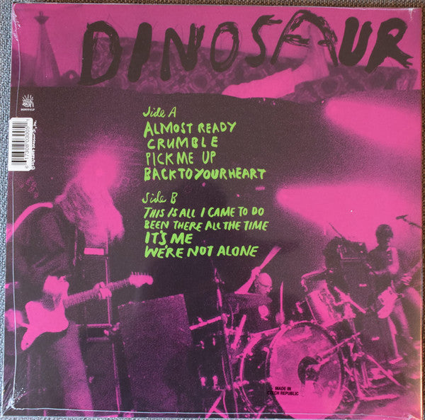 Image of Back Cover of LP - VG+/VG+ - DINOSAUR JR., Beyond (Baked Goods Records; BGR004LP, US 2022 Reissue, Inner, With White 7" in Picture Sleeve. Purple & White Vinyl.), Crease on back of sleeve.,  - 2446235S