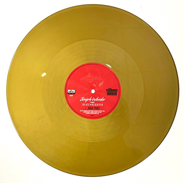 Image of Front Cover of 12" - /VG+ - JOSEPH WONDER FEATURING RAY KEITH, Hold Tight (Vintage Audio; VA001, UK 2025, Gold Vinyl), ,  - 2446248S