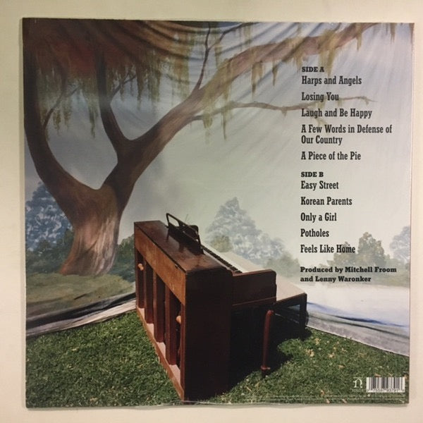 Image of Back Cover of LP - VG+/VG+ - RANDY NEWMAN, Harps And Angels (Nonesuch; 122812-1, USA & Europe 2017 Reissue, Insert), ,  - 2416573C