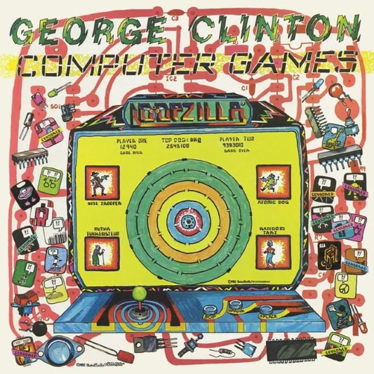 Image of Front Cover of CD - NEW/NEW - GEORGE CLINTON, Computer Games (BGP; CDBGPD325, UK 2026 Reissue), , Released in 1982,  Computer Games  was George Clinton s first solo LP. Released after a period of legal wrangles, itput him back on the map, spawning two hit singles    Loopzilla  and  Atomic Dog . Although Funkadelic and Parliament had disbanded, the album featured many of the P-Funk crew, including Bootsy Collins, Eddie Hazel, Junie Morrison, Fred Wesley, Dennis Chambers, Garry Shider and Bernie Wor
