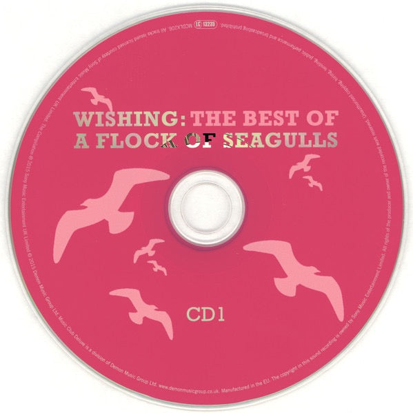 Image of Label Cover of 2xCD - M/M - A FLOCK OF SEAGULLS, Wishing: The Very Best (Music Club Deluxe; MCDLX206, UK 2015, Card Slipcase with Jewel Case inside), SEALED,  - 2416597C