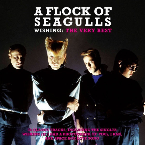 Image of Front Cover of 2xCD - M/M - A FLOCK OF SEAGULLS, Wishing: The Very Best (Music Club Deluxe; MCDLX206, UK 2015, Card Slipcase with Jewel Case inside), SEALED,  - 2416597C