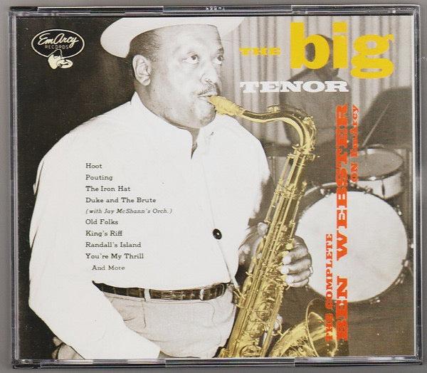 Image of Front Cover of 2xCD - VG+/VG+ - BEN WEBSTER, The Complete Ben Webster On EmArcy (EmArcy; 824 836-2, Japan 1986 Reissue, Fatbox Double Case, Booklet), ,  - 2416604C