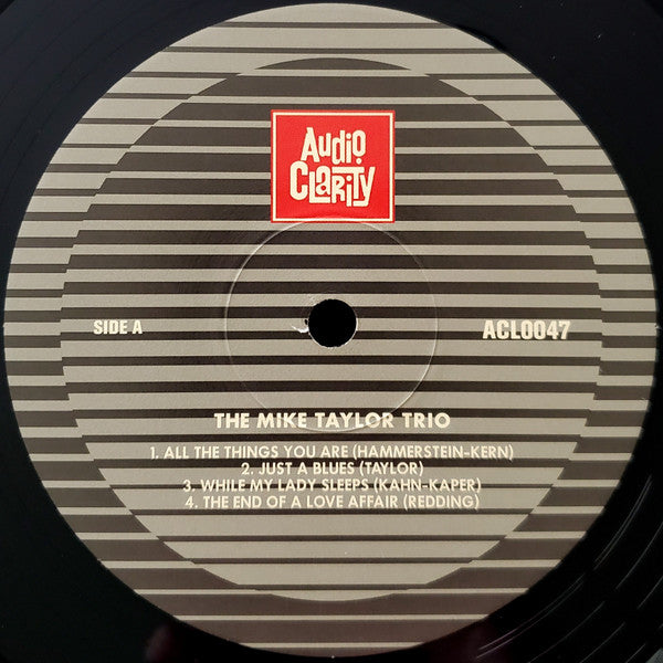 Image of Label Cover of LP - VG+/VG+ - THE MIKE TAYLOR TRIO, Trio (Audio Clarity; ACL0047, Russia 2020, Unofficial), ,  - 2526123E