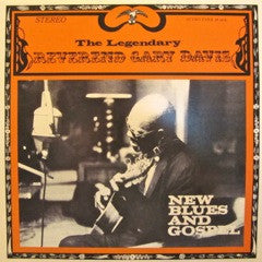 Image of Front Cover of LP - VG+/VG+ - REVEREND GARY DAVIS, New Blues And Gospel (Sutro Park; SP-1018, US 2011), ,  - 2446279S