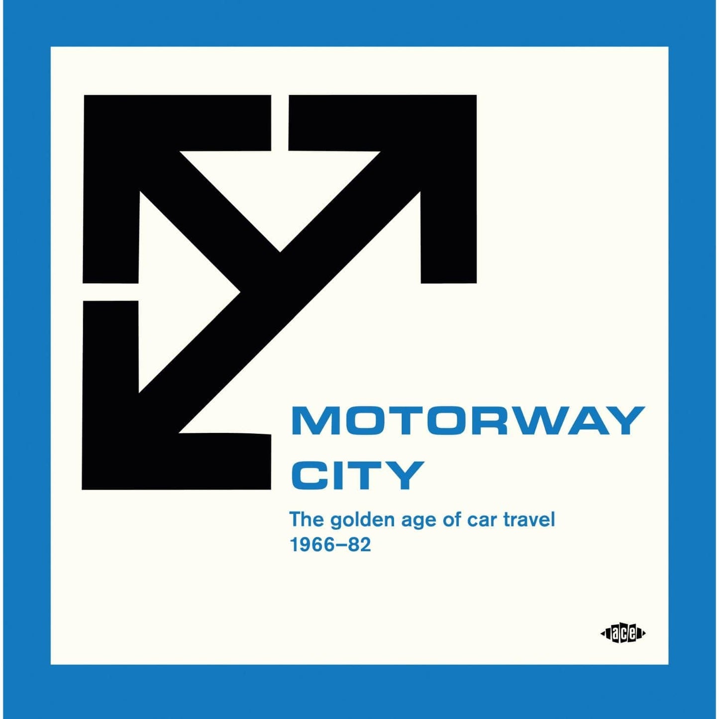 Image of Front Cover of LP - NEW/NEW - VARIOUS ARTISTS, Motorway City - The Golden Age of Car Travel 1966-82 (Ace Records; XXQLP2176, UK 2026), , "Motorway City" is a superb, driving-based collection of library music. The tracks on this album were all writtenbetween the mid-60s and the early 80s to hymn car travel, back when the petrol-operated motor car was seen as thetransport mode of the future, when motorways were new and thrilling. It was car travel’s golden age. The tracks are highly collectable rar