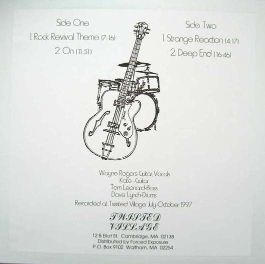 Image of Back Cover of LP - VG/VG+ - MAJOR STARS, The Rock Revival (Twisted Village; TW-1044, US 1998, Pasted Print On Plain Sleeve, Insert), Paper scuffs. Light marks only. Creasing, light edge wear.,  - 2446281S