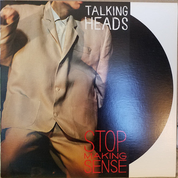 Image of Front Cover of LP - VG/VG - TALKING HEADS, Stop Making Sense (Sire; 1-25186, US 1984, Paper Inner), Hairlines, edge wear, seam splits on Inner,  - 2546004S