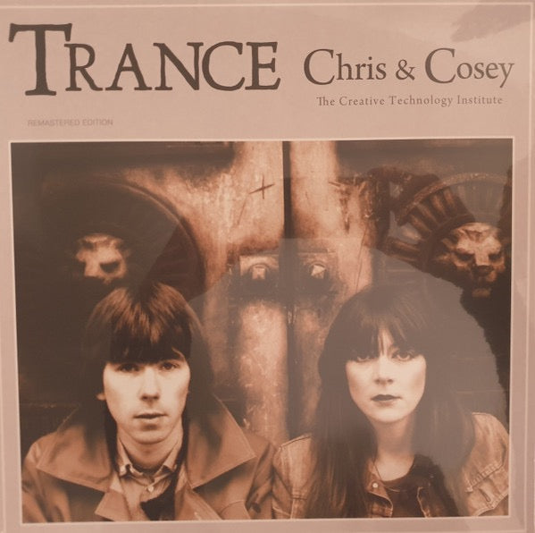 Image of Front Cover of LP - EX/VG+ - CHRIS & COSEY, Trance (Conspiracy International; CTILP002, UK 2019 Reissue, Insert, Gold Vinyl. Throbbing Gristle), Still In Opened Shrinkwrap,  - 2516020C