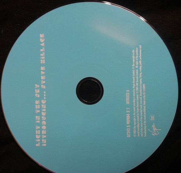 Image of Label Cover of CD - VG+/VG+ - STEVE HILLAGE, Light In The Sky - Introducing ... Steve Hillage (Virgin; 07243 5 90984 2 5, UK 2003, Jewel Case), ,  - 2516010C