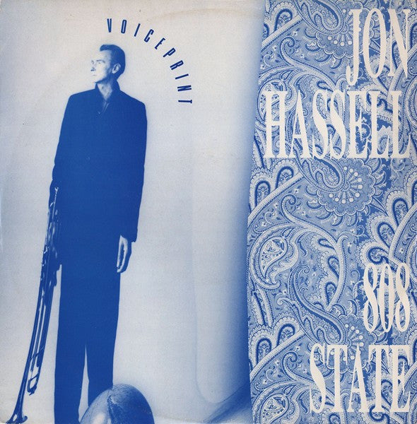Image of Front Cover of 12" - VG/VG+ - JON HASSELL, Voiceprint (Land Records; LANDT03, UK 1990, Picture Sleeve), ,  - 2526014E
