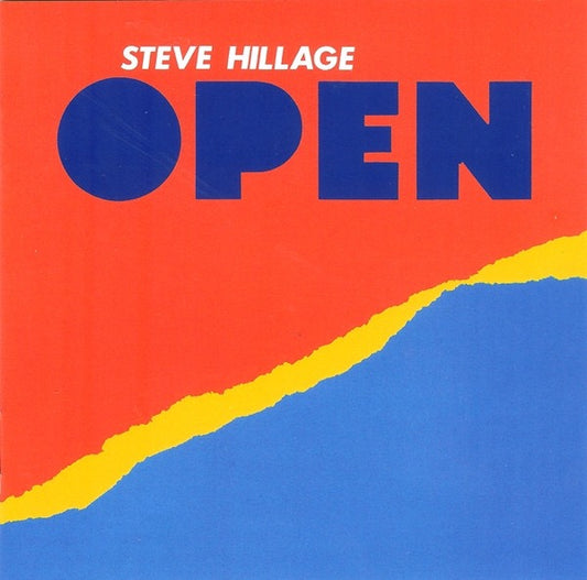 Image of Front Cover of CD - VG+/VG+ - STEVE HILLAGE, Open (Virgin; CDVR2135, Europe , Jewel Case), ,  - 2516060C